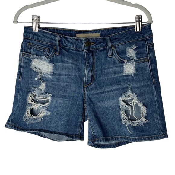 Joe's Denim Jean Short Size 27 Distressed - Picture 5 of 5